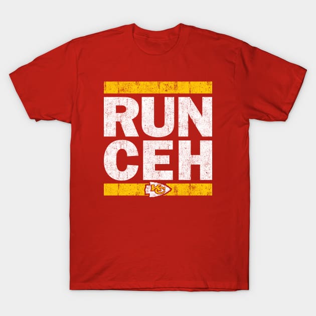 RUN CEH (Variant) T-Shirt by huckblade